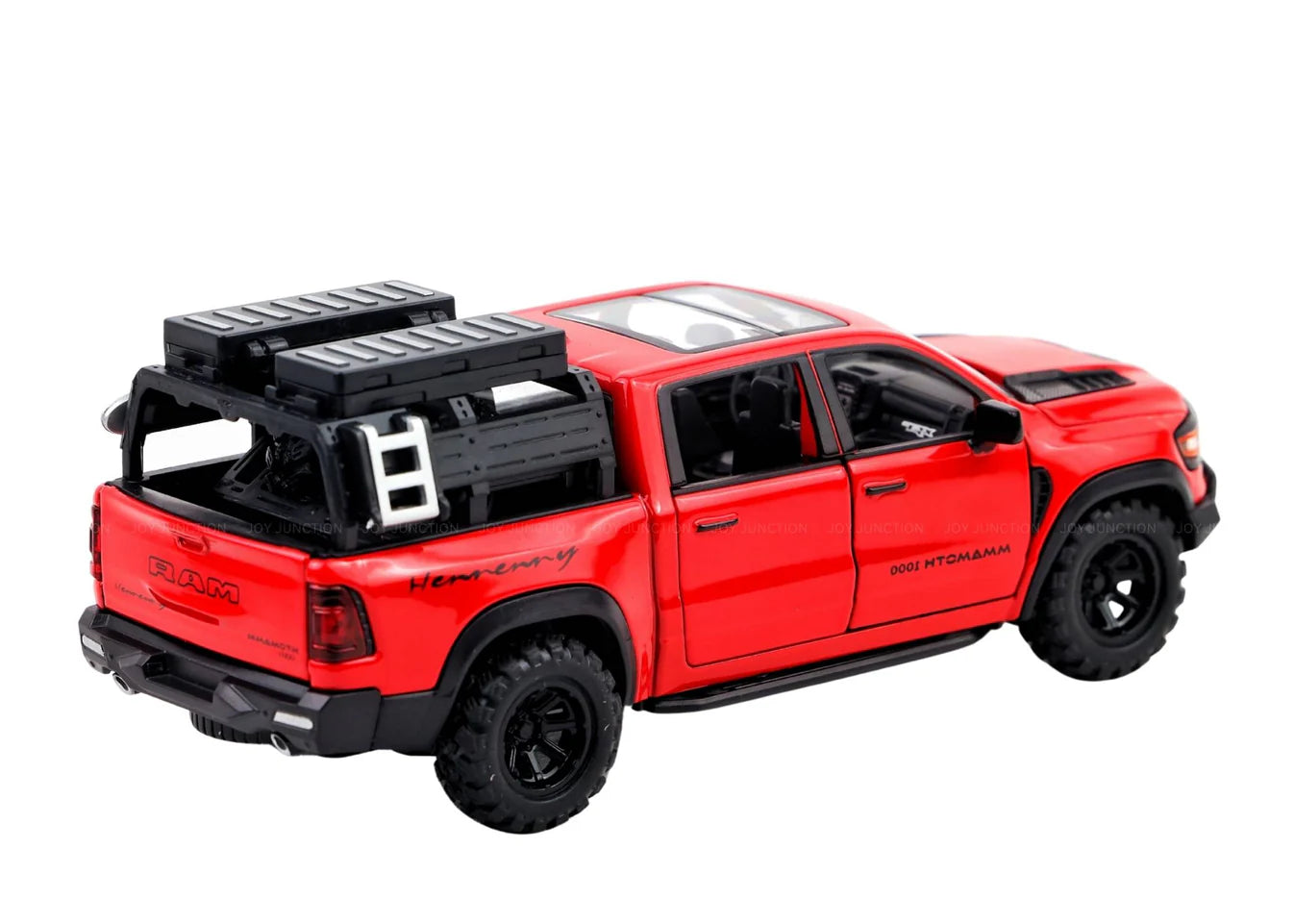 Ram Mamoth 1:32 Scale Diecast Car – Metal Toy Truck with Lights, Sound & Pull-Back Action